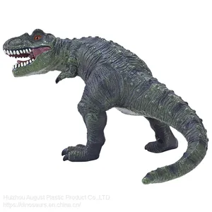 OEM/ODM Original Design Soft Vinyl Dinosaur Animal Figure Toys Tyrannosaurus T-Rex Dinosaur Educational Tool thumbnail-1