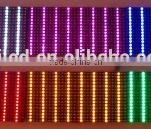 High Brightness High Resolution 320x60mm Single Color P10 Outdoor Red Led Module thumbnail-1