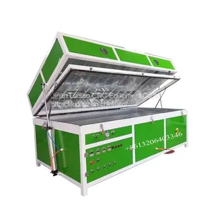 One Table PVC Foil Vacuum Press Machine Pvc Film Vacuum Membrane Press for Wood Cabinet Door thumbnail-3