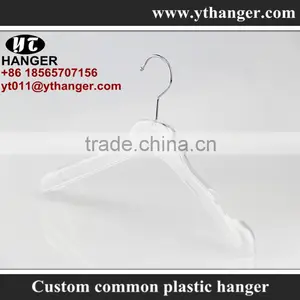 IMY-487 Transparent Women Plastic Shirt Hangers Rack thumbnail-1