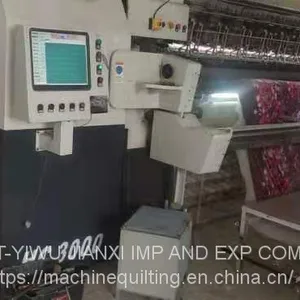 Used HC3000 High Speed Computeried Multi-needle Chain Stitch Quilting Machine thumbnail-2