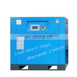 Low Price Compressor Power Saving 40% Variable Air Compressors Price Industrial 22KW Screw Compressors thumbnail-1