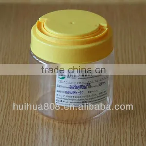 Transparent Clear 380ML PET Plastic Candy Jar thumbnail-1
