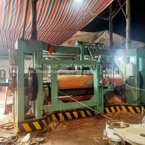 8FT Woodworking Mechanical Plywood Veneer Spindle Peeling Machine thumbnail-4