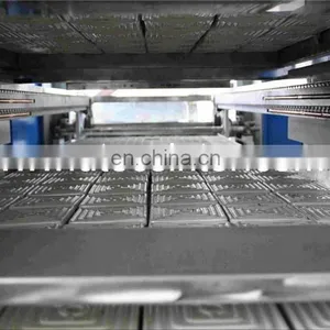 UD750B CE CSA Certificate Approval Automatic PP PET PS Plastic Dish Plate Tray Thermoforming Making Machine thumbnail-3