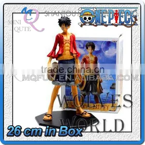 MINI QUTE 26 cm Japanese Anime Pirates One Piece Action Figure Strawhat Monkey D Luffy Brinquedos Boys in Box NO.MQ 074 thumbnail-1