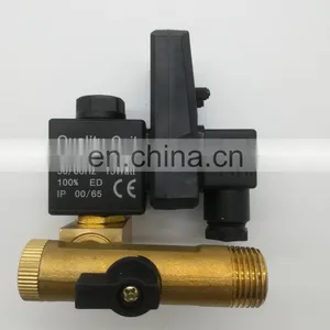 Lavatory Sink Valves Black ac Motor Brass Check for Medical Tube End Drain Valve thumbnail-5