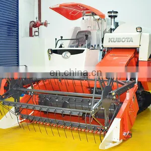 High Quality Second Hand Kubota Harvetser Used Rice Combine Harvester 95% New thumbnail-1
