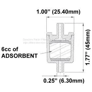 Disposable In-Line Adsorbers DIA-MNxx thumbnail-2