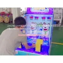Guangdong Zhongshan Tai Le Play Children's Indoor Video Game Coin-operated Self-service Amusement Equipment Naughty Polar Bear Ball Shooting Machine Classic Game Win the Lottery thumbnail-2