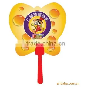 PP Plastic Advertising Hand Fan With Customized Logo for Promotion Gift thumbnail-3