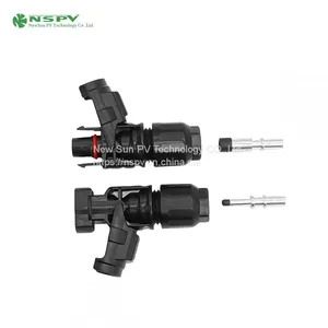 TUV Solar Cable Connector IP67 Waterproof DC 1000V Solar pv System From NSPV thumbnail-2