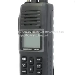 YAESU HX380 Two Way Radio Walkie Talkie Submersible 5 Watt Handheld Commercial VHF With LMR Channels thumbnail-1