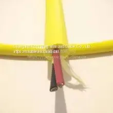 Salt Water Proof Cable 2 Core 28/26/24/20/18/17/13AWG Zero Buoyancy Twisted-pair Cable ROV Zero Gravity Cable thumbnail-1