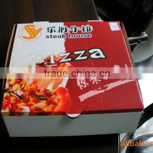 Corrugated Pizza Box, Bulk Cheap Food Packaging, Paper Pizza Box Wholesale thumbnail-5