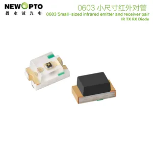 0603 SMD Infrared (IR) Pair, IR Diode Pair for Light Control, Linear Dimming, Newopto thumbnail-1