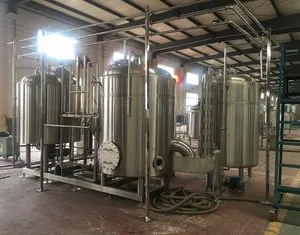20hl Fully Automated 4-Vessel Brewhouse System for Microbrewery Operations thumbnail-3