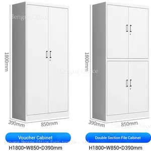 Wholesale Large Capacity 5-tier Metal Office Cabinet With Silent Door& Premium Lock for Documents Storage—Public Office Area thumbnail-1