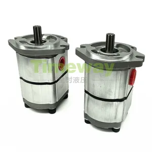 PGP Series Hydraulic Gear Pump PGP51055SLP PGP510103SLP High Pressure Double Pump for Mini Excavator thumbnail-3