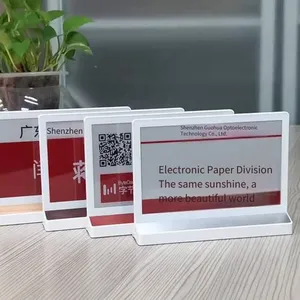 gh 7.5-inch E-ink Double-sided Electronic Table Sign, Electronic Paper Smart Conference Table Sign, Paperless Smart Conference Table Sign and Seat Card thumbnail-2