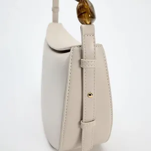 Leather Shoulder Bag for Women Wedding Totes All-match Commuter Underarm Bag Bolso Mujer Fashion Handbag thumbnail-4