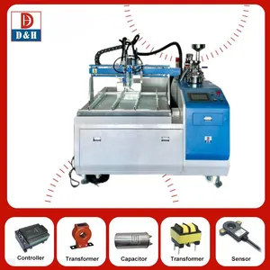 High Voltage Transformer Ignition Coil Transformer 2 Parts Polyurethane Resin Dispenser Robot Machine thumbnail-1