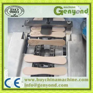 Factory Complete Wooden Ice Cream Sticks Wooden Tongue Depressor Forming Machine Making Plant Production Line thumbnail-5