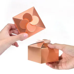 Luxury Paper Gift Packaging Box With Ribbon thumbnail-4