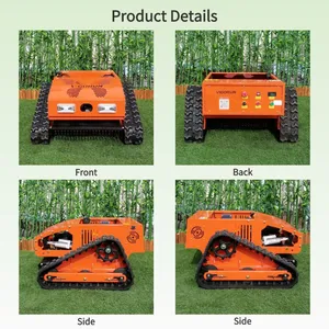 Vigorun VTC550-90 RC Tracked Slope Mower 550mm Cut 35 Degree Climbing Compact Crawler Grass Cutter thumbnail-2