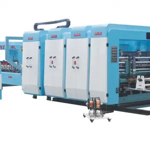 Carton Box Folding and Gluing Machine for Hanburger thumbnail-2