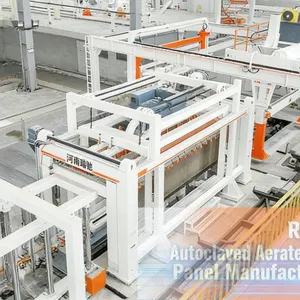 AAC Block Panel ManuFacturing Plant | AAC Autoclaved Aerated Concrete Blocks Manufacturing Process thumbnail-1