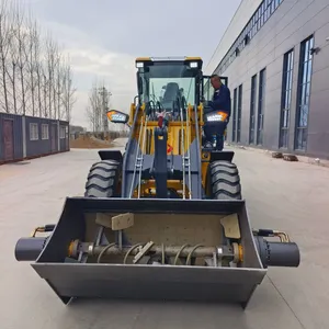 Customized Loader Bucket for Loader, Mobile Mixer Without Electricity thumbnail-2