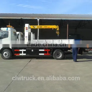 2015 Dongfeng Small 4X2 Tow Truck for Sale,5t Tow Truck in Peru thumbnail-2