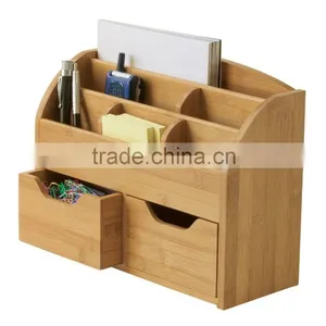 High-grade Handmade Customized Wooden Desk Book Shelf thumbnail-6