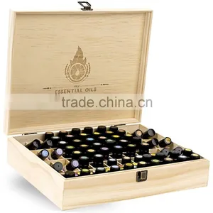 Gift & Craft Industrial Use and Accept Custom Order Original Color Essential Oil Wooden Box Quality Choice thumbnail-1