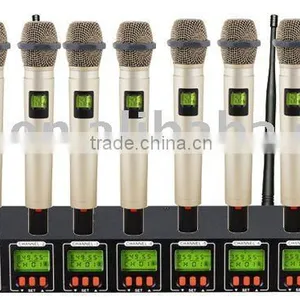 U-8 UHF PLL Eight Channels Wireless Microphone (8*32channels) thumbnail-1