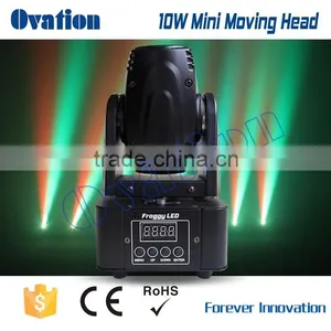 Wholesale 10W RGBW 4in1 Froggy LED Moving Head Stage DJ LED Light thumbnail-5