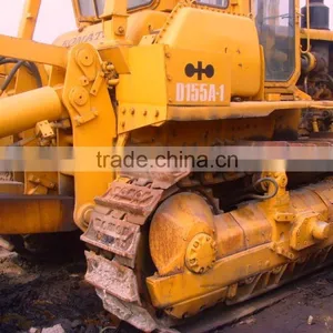 New Arrival Used Good Condition Bulldozer D155 for Cheap Sale in Shanghai thumbnail-2