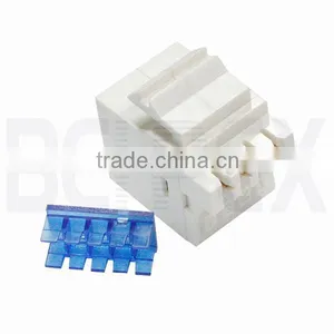 RJ45 Cat 6 Keystone Jack Network Ethernet Connector Punch Down 8P8C thumbnail-3