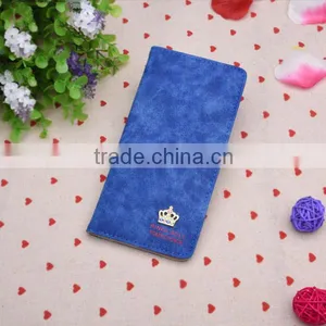 Promotion Gift Bifold Cheap Leather Wallet for Young Lady thumbnail-5