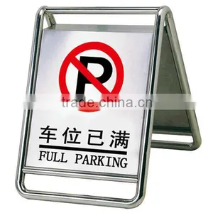 Stainless Steel No Parking Sign Stand thumbnail-2