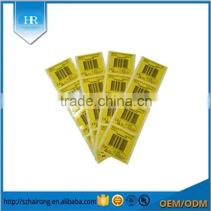 Waterproof Barcode Adhesive Label Sticker Supplier's Choice thumbnail-1