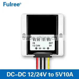 12v24v to 5v10a50w Dc-dc Step Down Converters, Car Power Supply for Led Display thumbnail-1