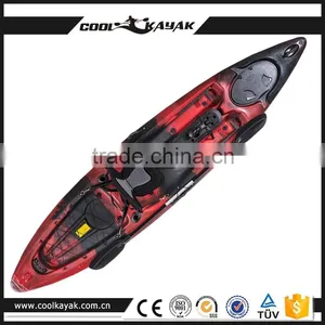 12ft One Seater Plastic Fishing Kayak Sale thumbnail-1