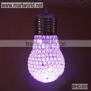 Wedding Led RGB Lamp Shape Crystal Chandelier New Design Chandelier Lighting Wedding Decoration Party Decoration (MHD-001) thumbnail-1
