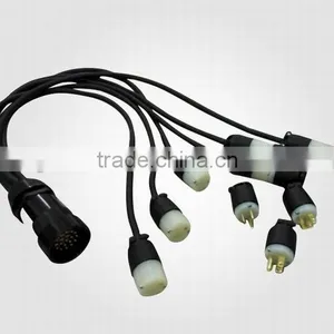 3x2.5mm2 19pin Socapex Breakout Cable With Edison Plugs thumbnail-1