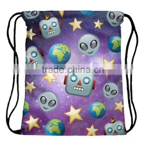 Brand New 3D Printed Sublimation Drawstring Bag thumbnail-3