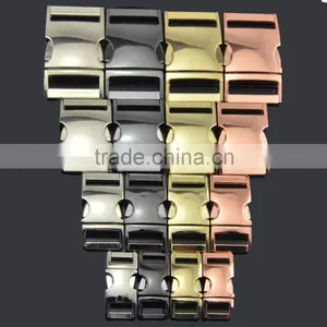 Colorful Metal Side Release Buckles With Selection of 3/8",5/8",3/4",1/2"1" as Paracord Accessories thumbnail-3