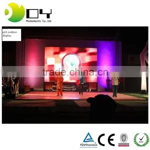 Led Running Display for Advertising 32*16cm Outdoor Board Screen Ip65 White Color P10 Led Module thumbnail-3