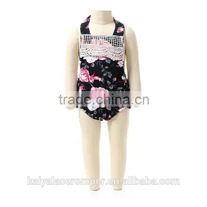 2016 Wholesale KAIYA High- Quality Baby Girls Clothes Romper Newborn Infant Bodysuit Comfort thumbnail-1